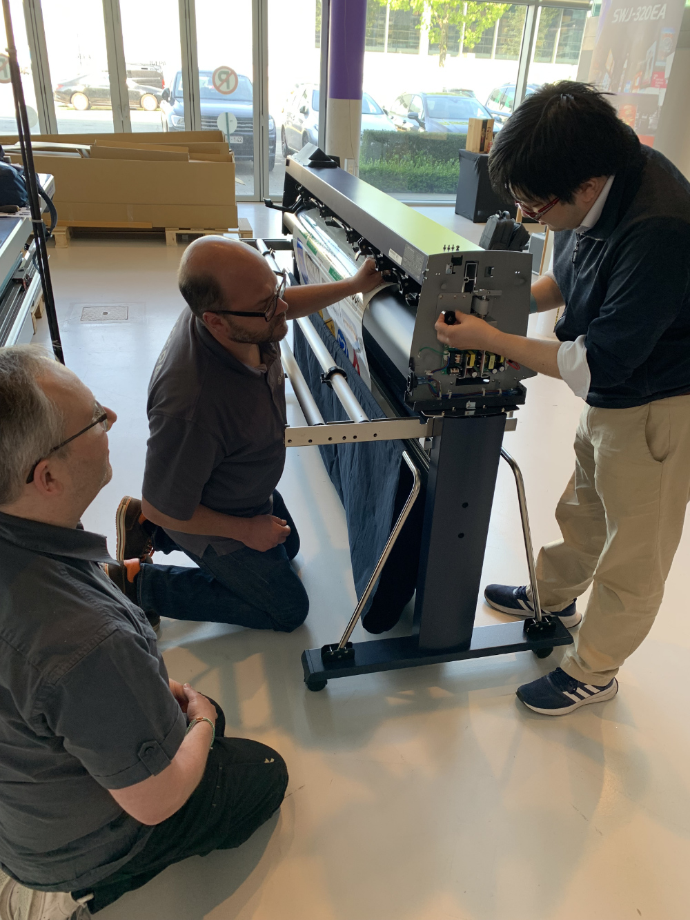 Graphtec training at Igepa